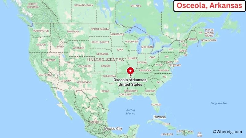 Where is Osceola Located in Mississippi County, Arkansas