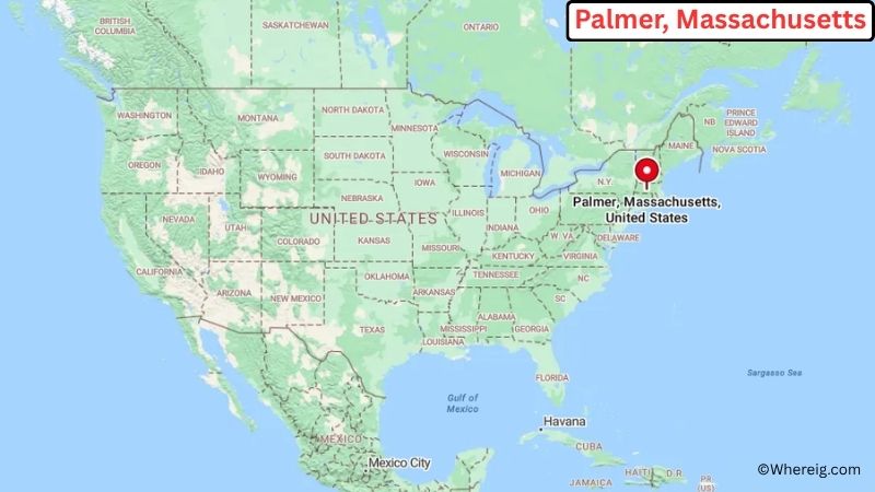 Where is Palmer Located in Hampden County, Massachusetts
