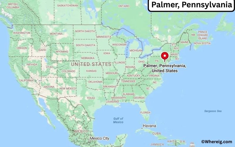 Where is Palmer, Pennsylvania