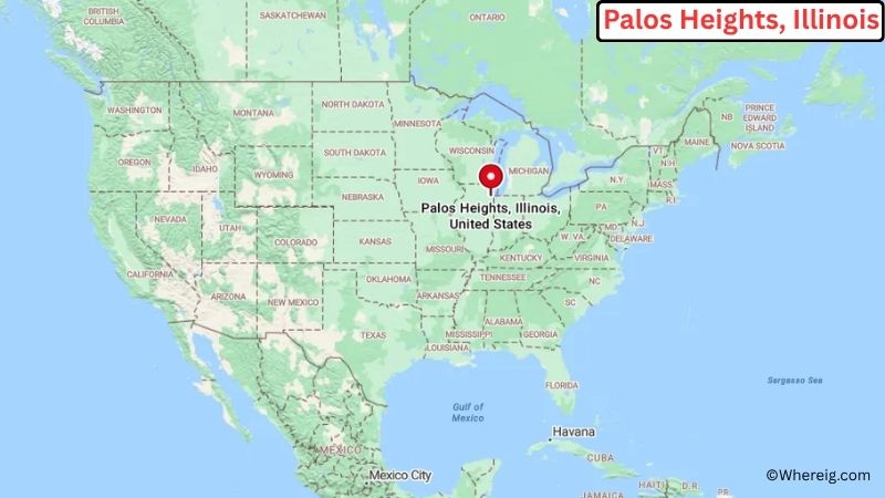 Where is Palos Heights Located in Cook County, Illinois