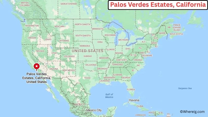 Where is Palos Verdes Estates Located in Los Angeles County, California