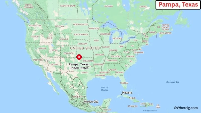 Where is Pampa Located in Gray County, Texas