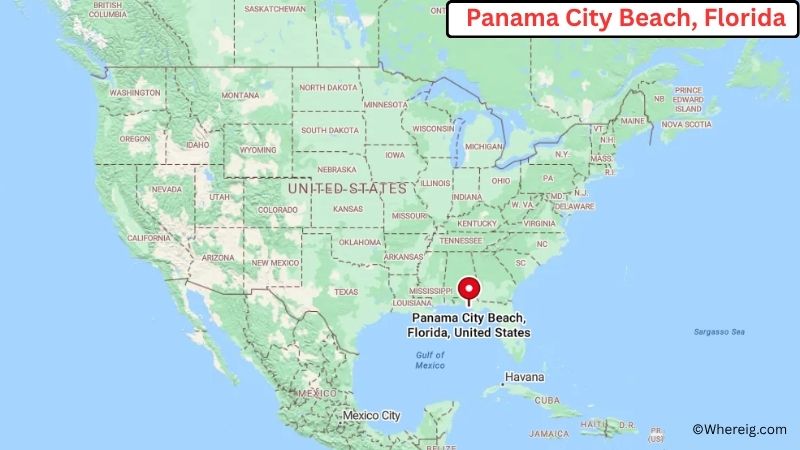 Where is Panama City Beach Located in Bay County, Florida