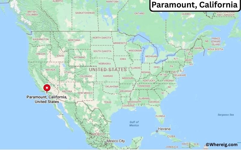 Where is Paramount Located in Los Angeles, California