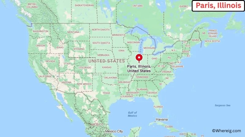 Where is Paris Located in Edgar County, Illinois