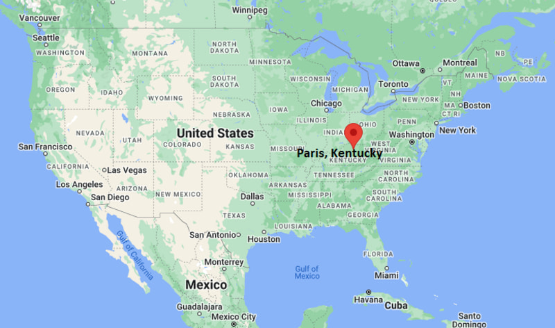 Where is Paris, Kentucky