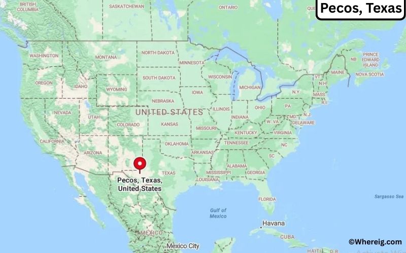 Where is Pecos, Texas