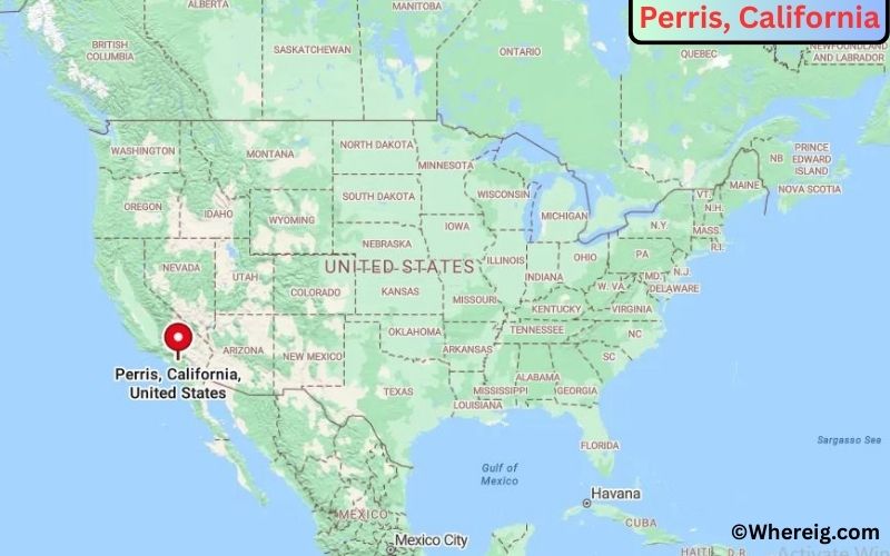Where is Perris Located in Riverside, California