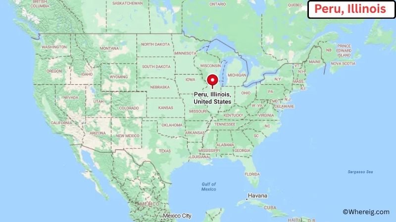 Where is Peru Located in LaSalle County, Illinois