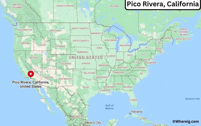 Where is Pico Rivera Located in Los Angeles, California