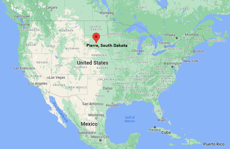 Where is Pierre, South Dakota