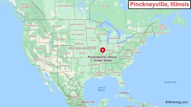 Where is Pinckneyville Located in Perry County, Illinois