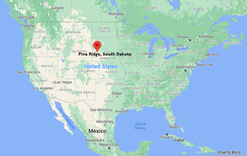 Where is Pine Ridge, South Dakota