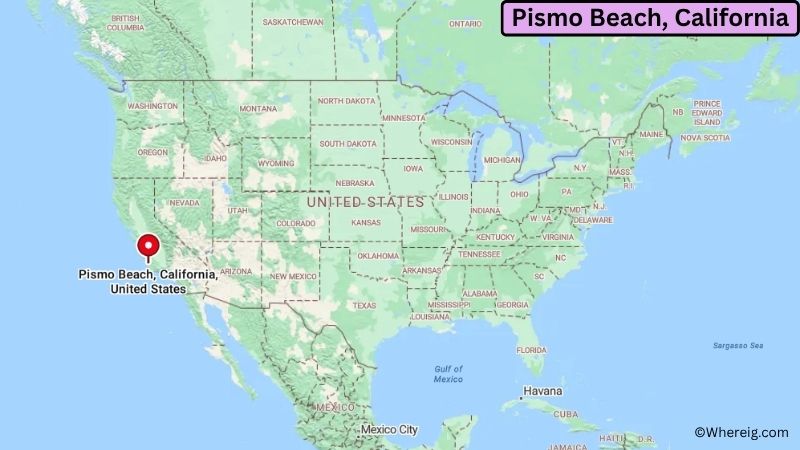 Where is Pismo Beach Located in San Luis Obispo County, California