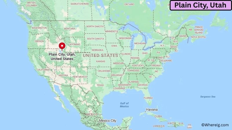 Where is Plain City Located in Weber County, Utah