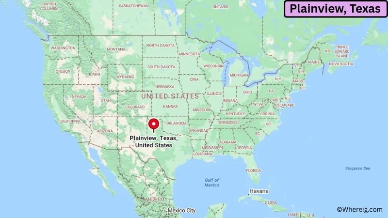 Where is Plainview Located in Hale County, Texas