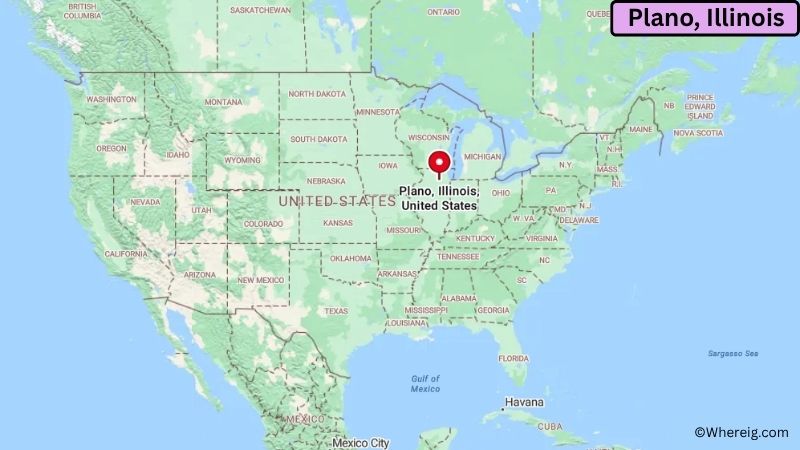 Where is Plano Located in Kendall County, Illinois