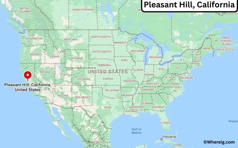 Where is Pleasant Hill Located in Contra Costa, California