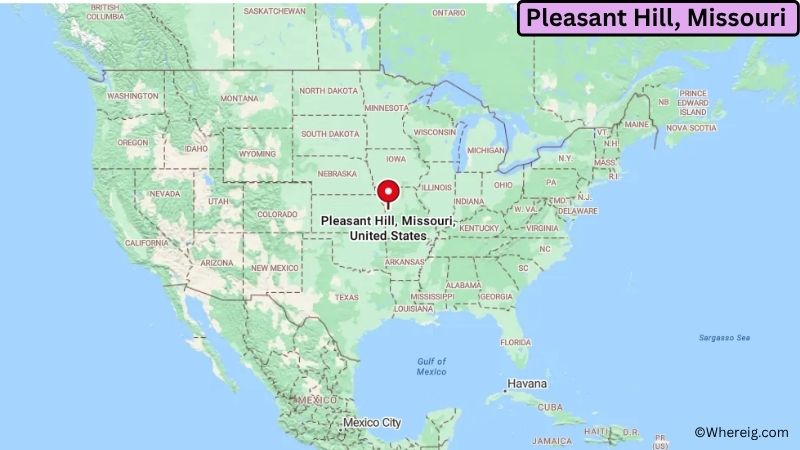 Where is Pleasant Hill Located in Cass County, Missouri
