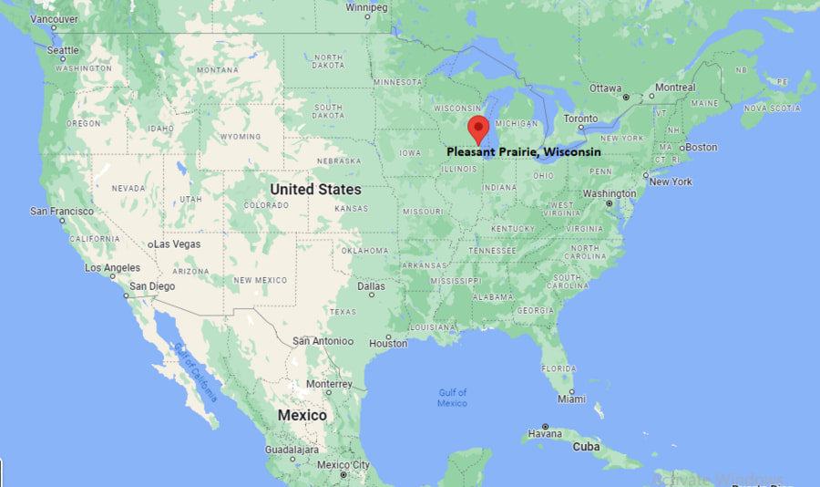 Where is Pleasant Prairie, Wisconsin