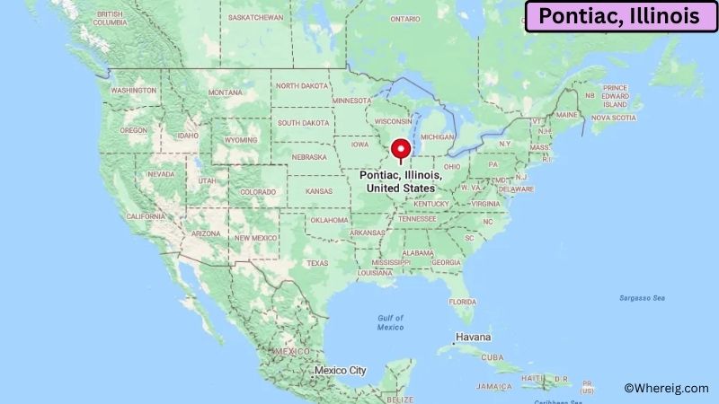 Where is Pontiac Located in Livingston County, Illinois