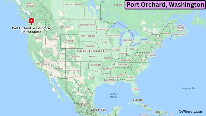 Where is Port Orchard Located in Kitsap County, Washington