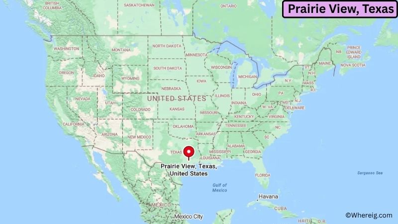 Where is Prairie View Located in Waller County, Texas
