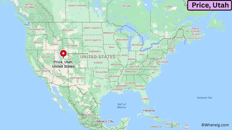 Where is Price Located in Carbon County, Utah
