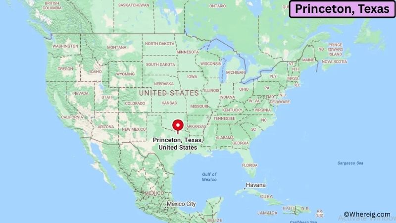 Where is Princeton Located in Collin County, Texas