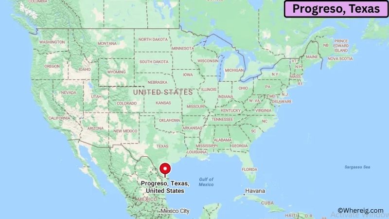 Where is Progreso Located in Hidalgo County, Texas