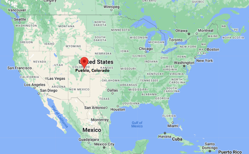 Where is Pueblo, Colorado