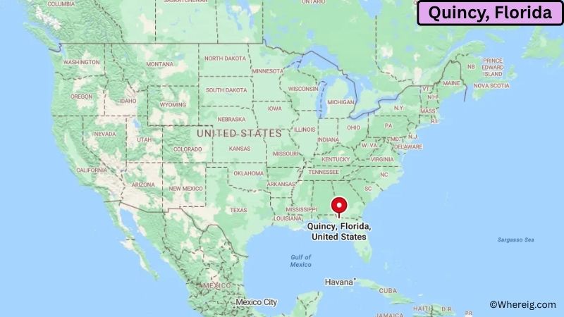 Where is Quincy Located in Gadsden County, Florida
