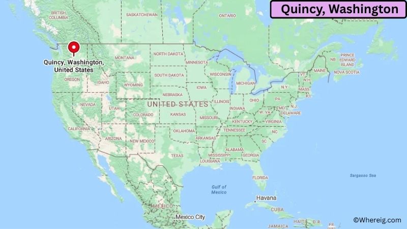 Where is Quincy Located in Grant County, Washington