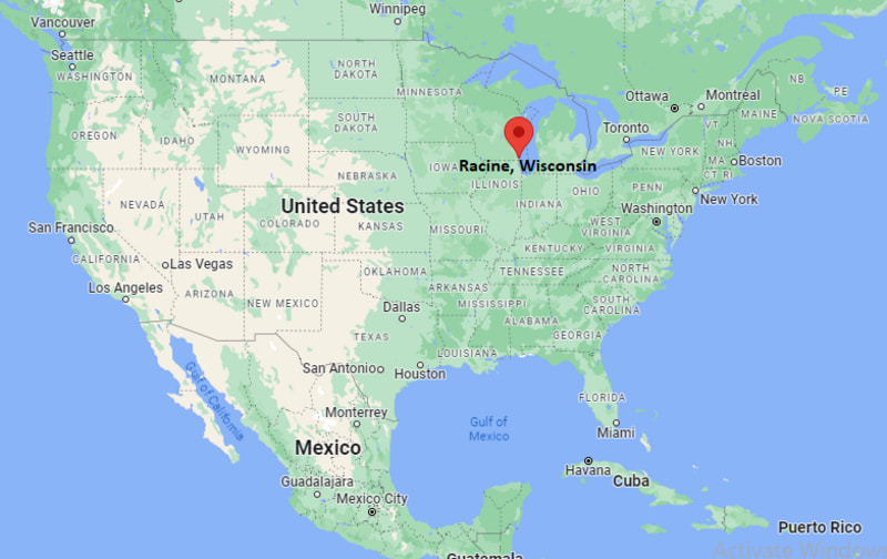 Where is Racine, Wisconsin