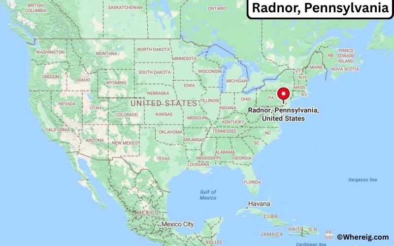 Where is Radnor, Pennsylvania