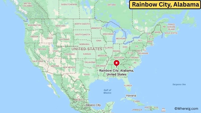 Where is Rainbow City Located in Etowah County, Alabama