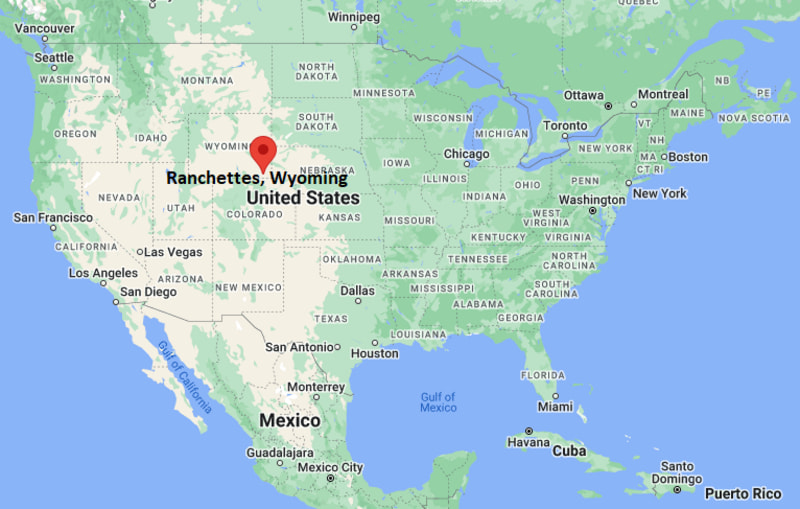 Where is Ranchettes, Wyoming