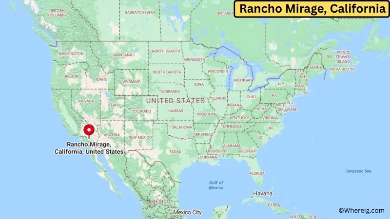 Where is Rancho Mirage Located in Riverside County, California
