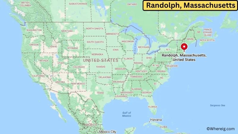 Where is Randolph Located in Norfolk County, Massachusetts