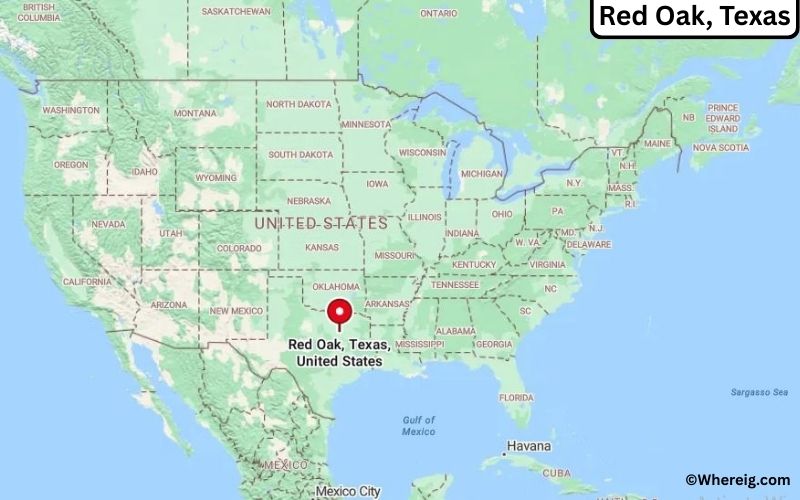 Where is Red Oak, Texas
