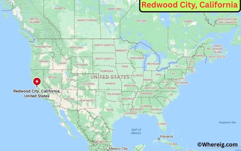 Where is Redwood City Located in San Mateo, California