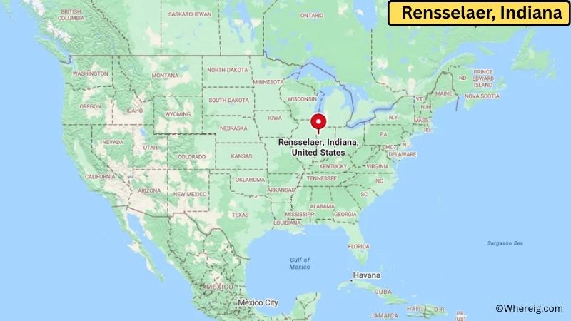 Where is Rensselaer Located in Jasper County, Indiana