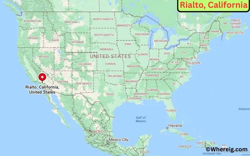 Where is Rialto Located in San Bernardino, California