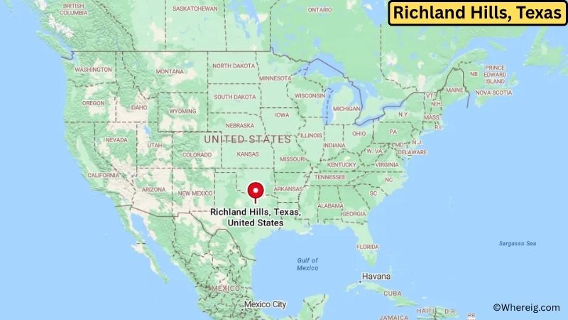 Where is Richland Hills Located in Tarrant County, Texas
