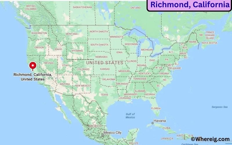 Where is Richmond Located in Contra Costa, California