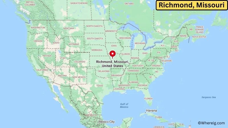 Where is Richmond Located in Ray County, Missouri