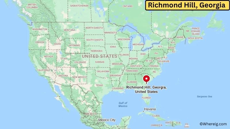Where is Richmond Hill Located in Bryan County, Georgia