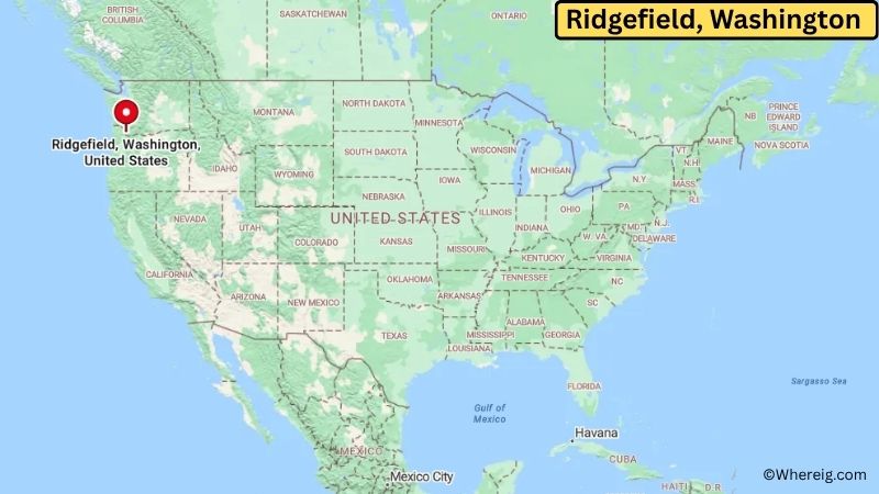 Where is Ridgefield Located in Clark County, Washington