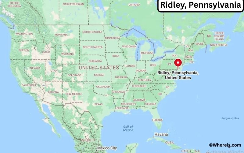 Where is Ridley, Pennsylvania