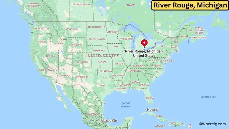 Where is River Rouge Located in Wayne County, Michigan
